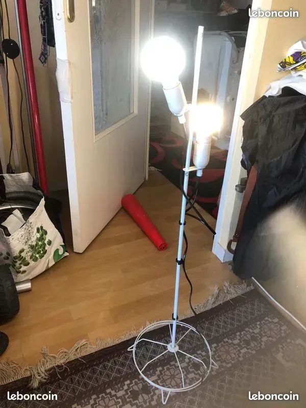Lampadaire 2 ampoules (image 1)