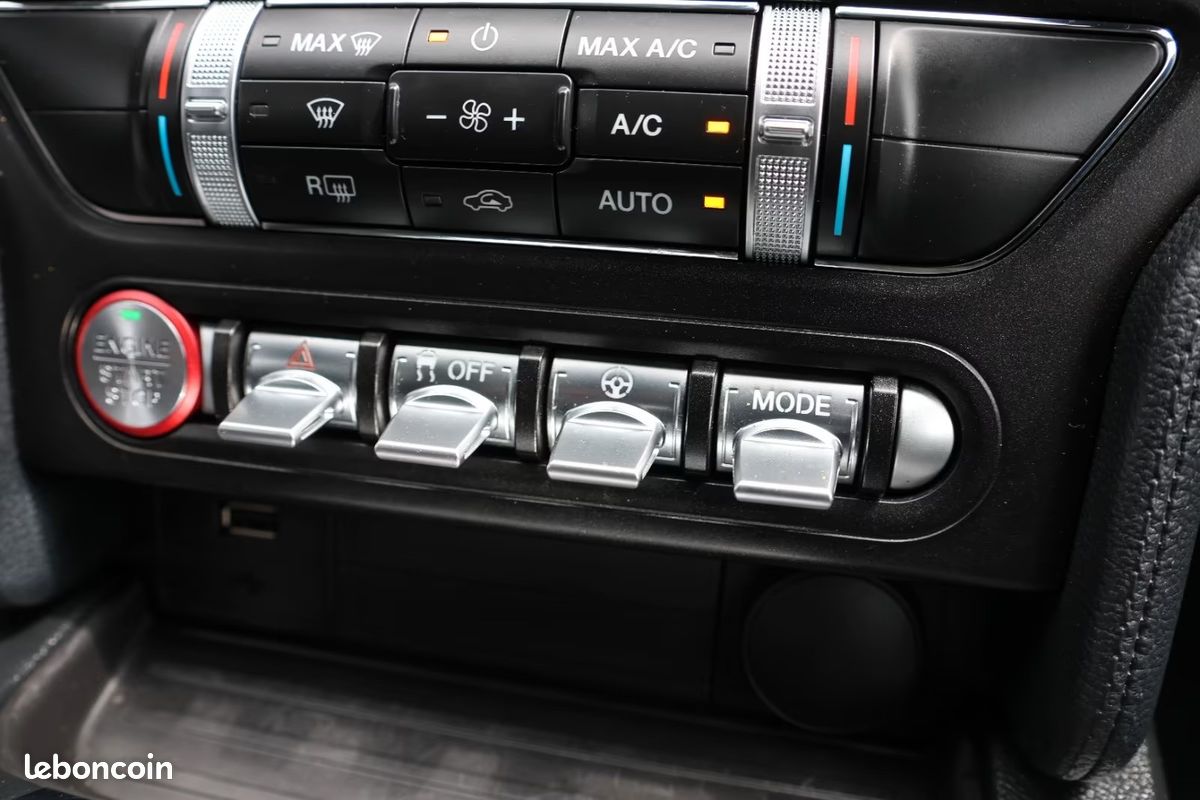 FORD Mustang EcoBoost Shelby GT500 Style 2.3 Turbo 314 ch – CarPlay – LED – Caméra (image 21)