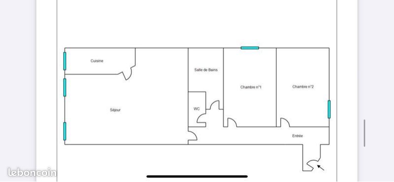 Appartement 3 pièces 82 m² · à Nice · 82 m² · 410 000 €