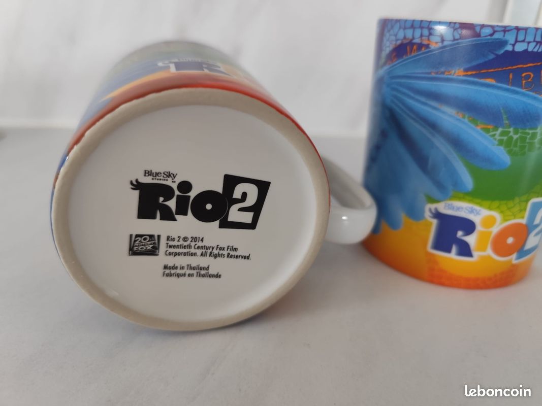 Lot 2 mugs RIO 2 (image 2)