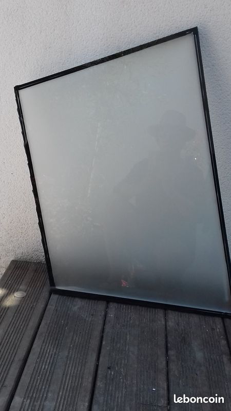 3 châssis double vitrage en verre opaque (image 3)