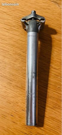 Tige De Selle Aéro Campagnolo C Record – 25 Mm – Aluminium Poli – Vintage Italie