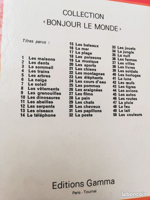 Collection Bonjour le monde (image 4)