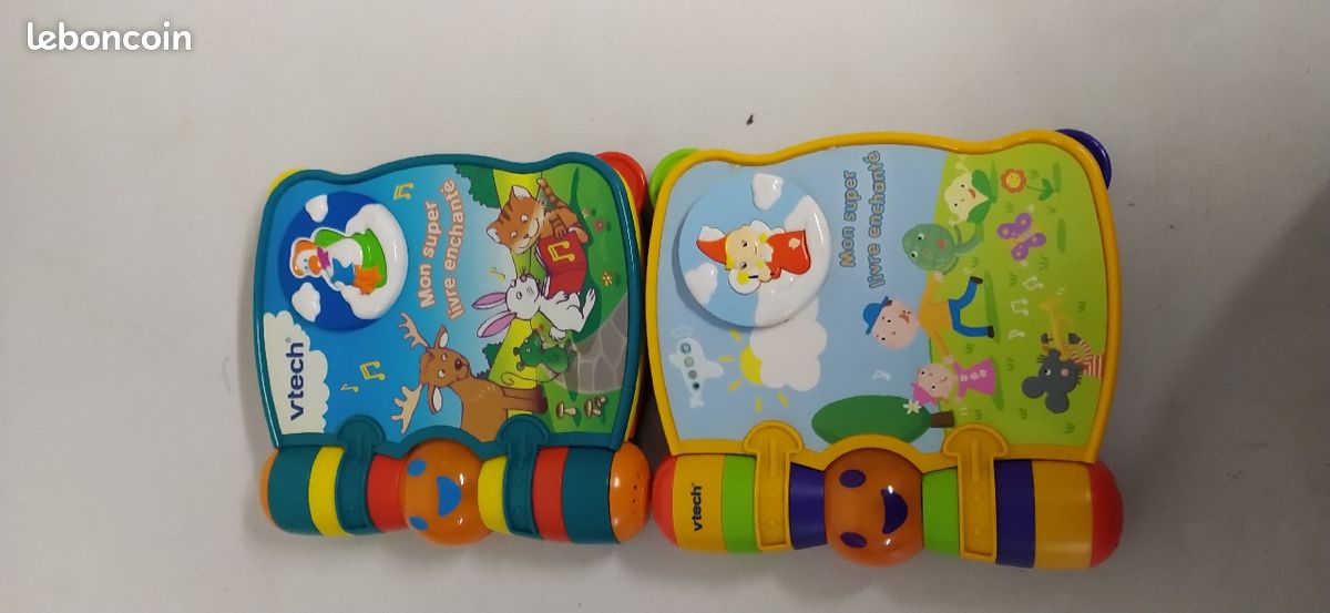 Lot de 2 livres comptine avec effet lumineux et chansons (image 2)