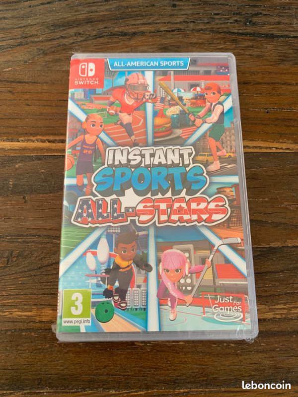 Jeu Nintendo Switch Instant Sports All Stars - NEUF Sous Blister Scellé