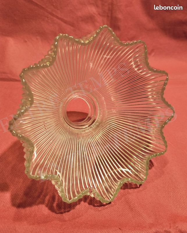 Holophane abat-jour tulipe luminaire art déco #2 (image 5)