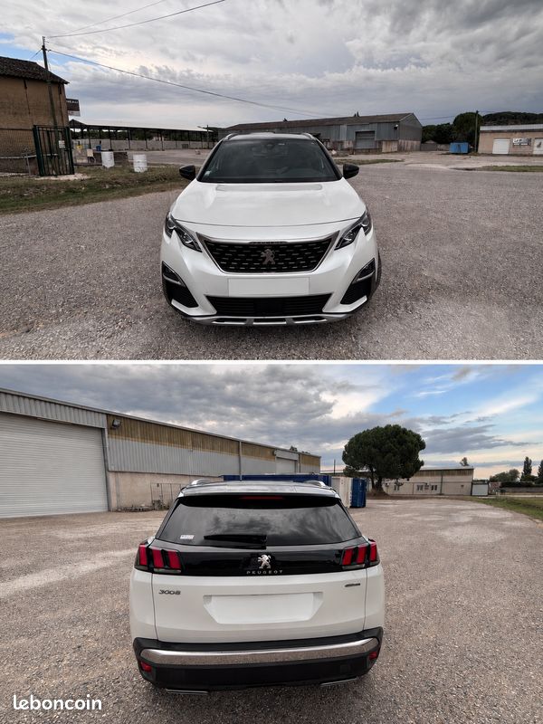 Peugeot 3008 gt line blue hdi 130 2019 (image 2)