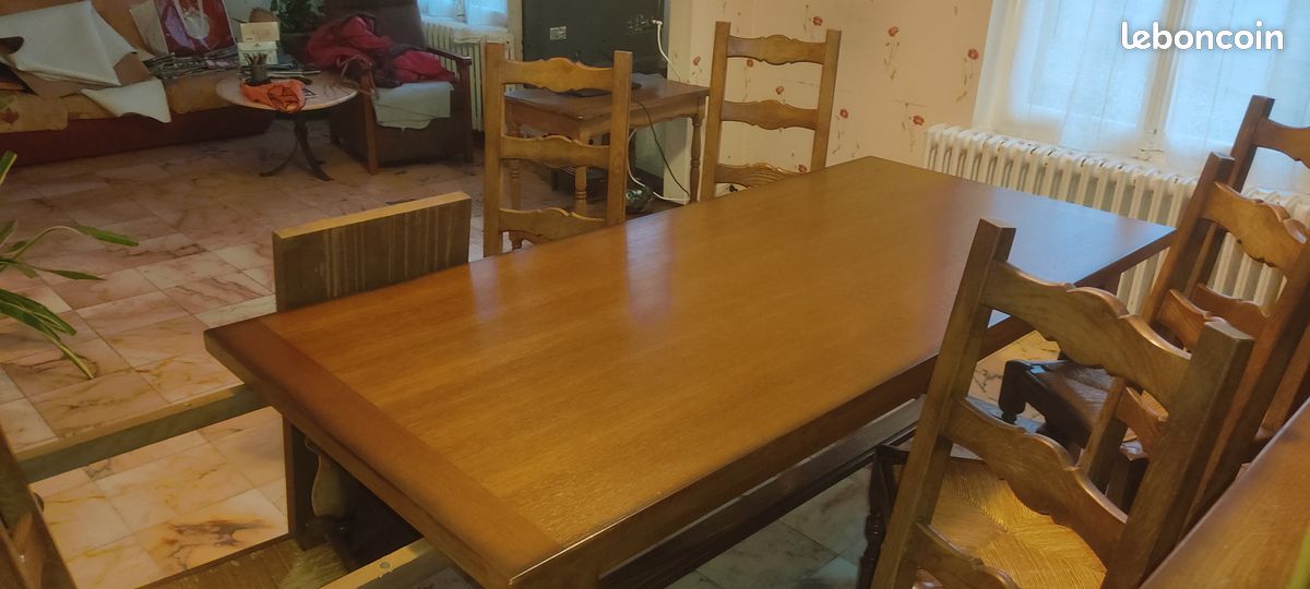Table à manger + chaises (image 1)