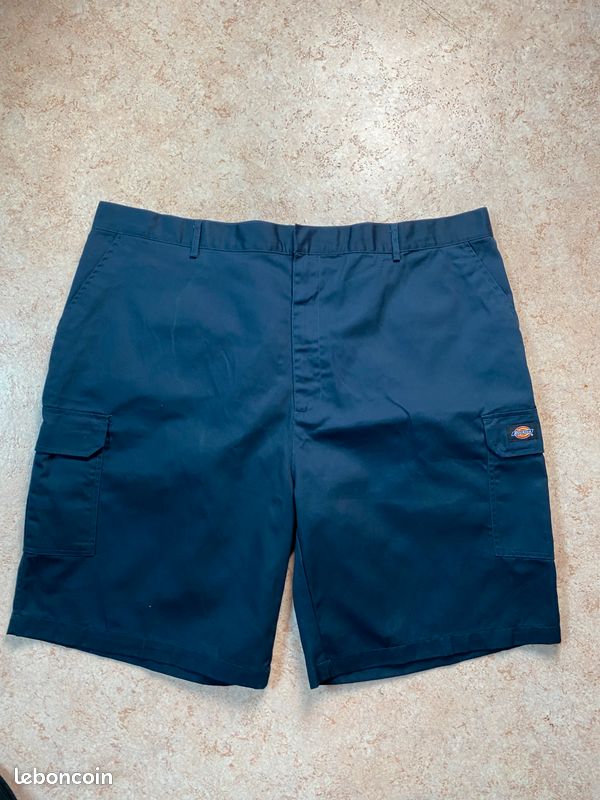 Short De Travail Dickies – Taille 26 – Couleur Bleu Poudre – Modèle Discontinué Neuf Avec étiquette