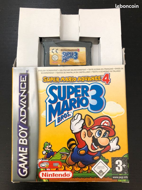 Jeu de Game Boy Advance Super Mario Bros 3 (image 1)