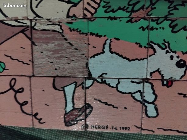 Tintin Vilac - Jeu de cubes en bois Vilac - Avec boîte - Catawiki