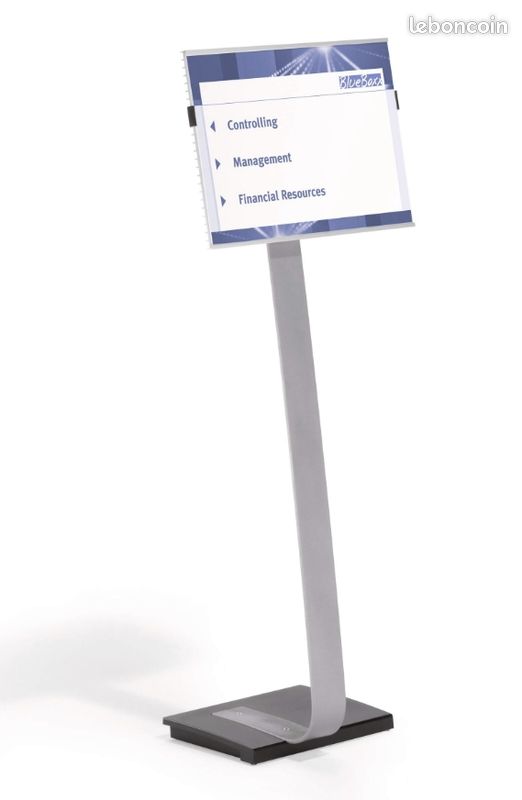 Porte affiche A3 au sol DURABLE 4813 Panneau d'information Présentoir sur pied (image 4)