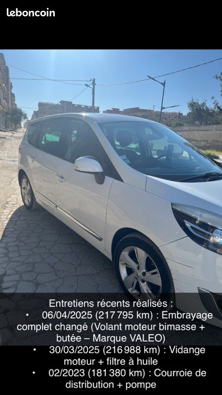 Renault Scénic 3 (2) 1.5 dCi 110 Écho – 7 Places – Gros entretien récent (image 1)