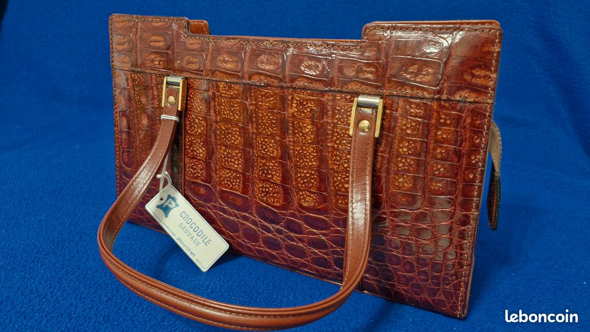 Sac à main véritable crocodile Accessoires Bagagerie