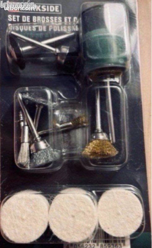 Set complet de brosses et de disques de polissage Parkside (image 1)