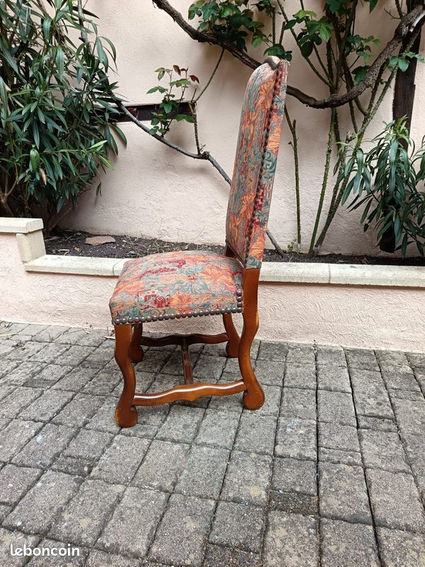 Chaises style Louis XIII (image 4)
