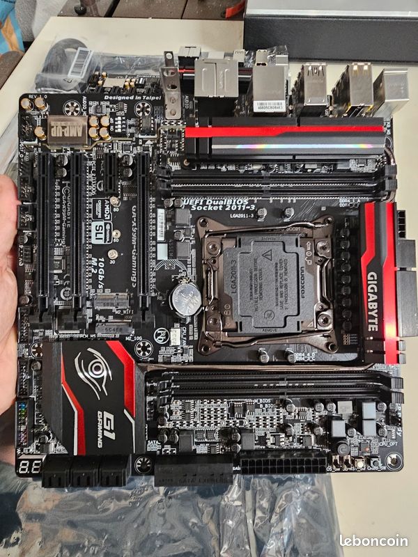 Carte Mère GIGABYTE B450M GAMING (HS) - Pour Pièces/réparateur - Socket AM4, DDR4