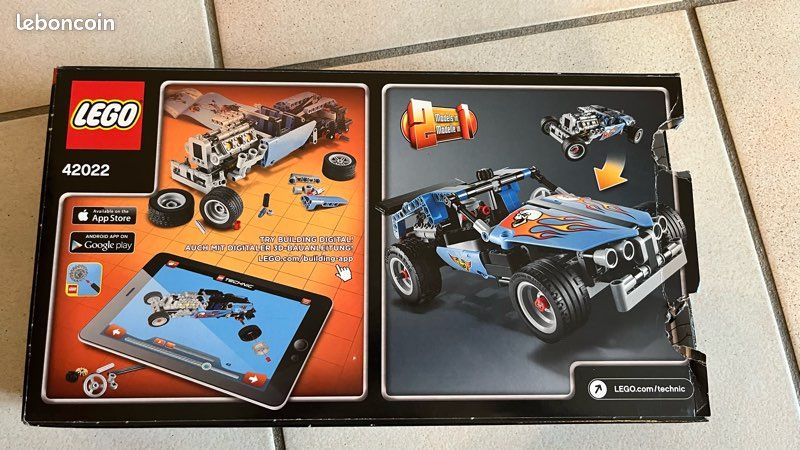Lego Technic 42022 Jeu De Construction Le Hot Rod Jeux