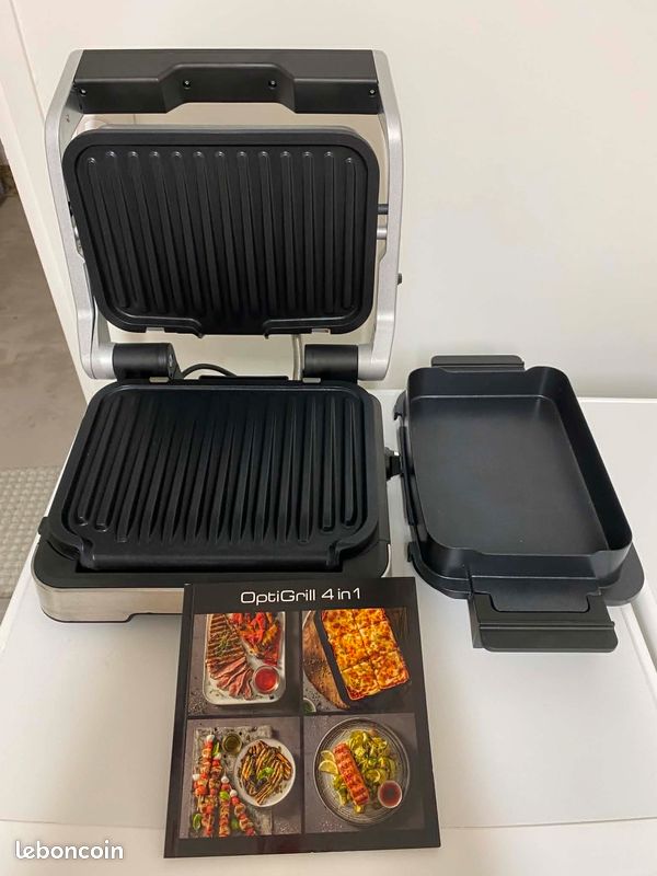 Tefal OptiGrill 4-en-1 Intelligent NEUF – Expérience de cuisson haut de gamme (image 1)