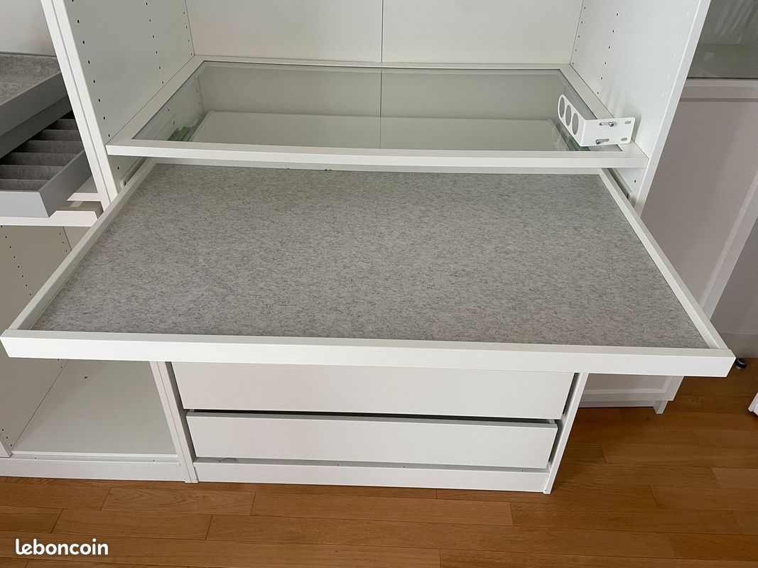 Dressing IKEA PAX complet 200x58x236 cm + nombreux accessoires Komplement (image 4)