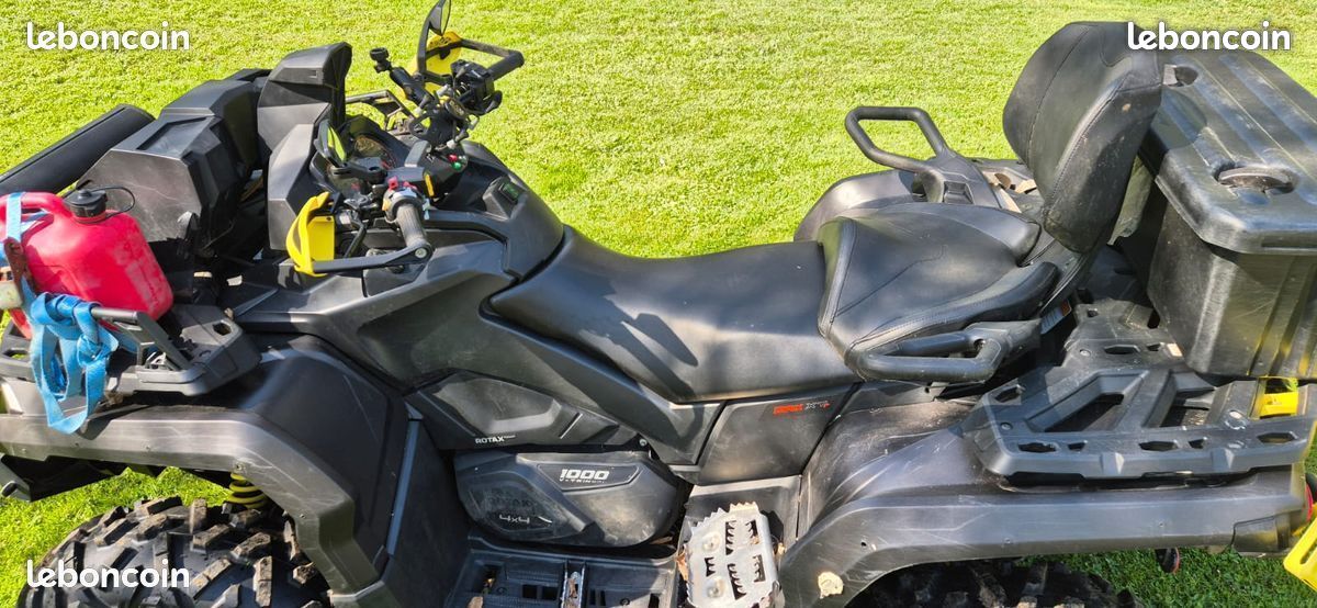 Quad can am 100 outlander xxc XT-P 2 places homologué route ( échange possible voiture , moto , harley ) (image 3)