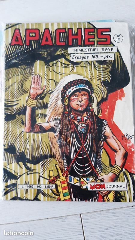 Lot de 3 Bd PF Apaches (image 3)