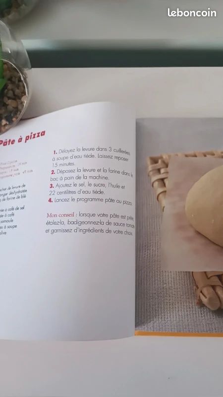 Livre "Pains cho - Salés et sucrés à la machine à pain" (image 5)