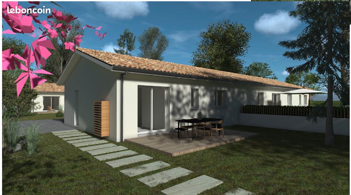 Villa neuve 90m2 bord de foret climatisation, eau chaude et chauffage par pompe à chaleur cuisine équipée , Située au quartier POMS entre parentis et ychoux - Parentis-en-Born 40160 (image principale 0)