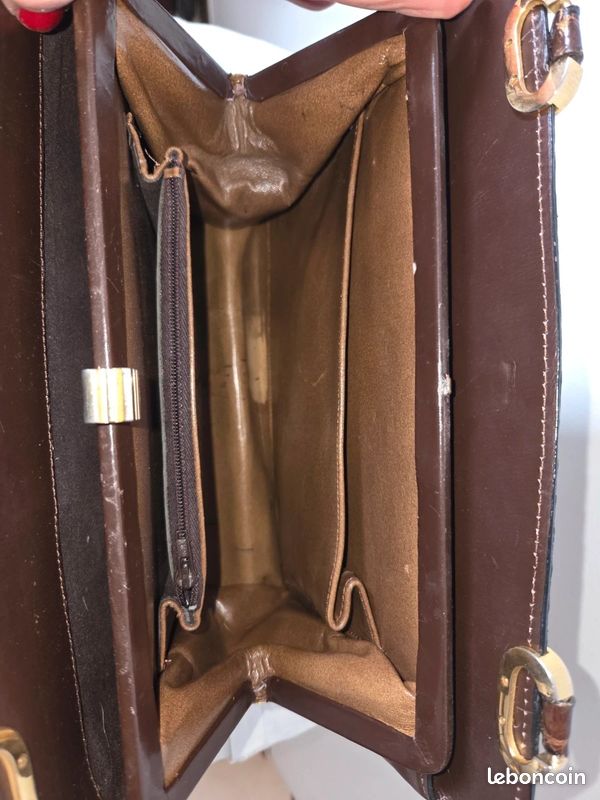 Sac marron Vintage dressing (image 9)