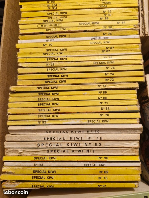 Collection Kiwi Photos Numériques 1955-1988 - Lot De 1 à 400 - Format Spécial