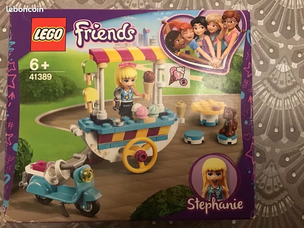Lego friends stephanie marchande de glace (image 1)