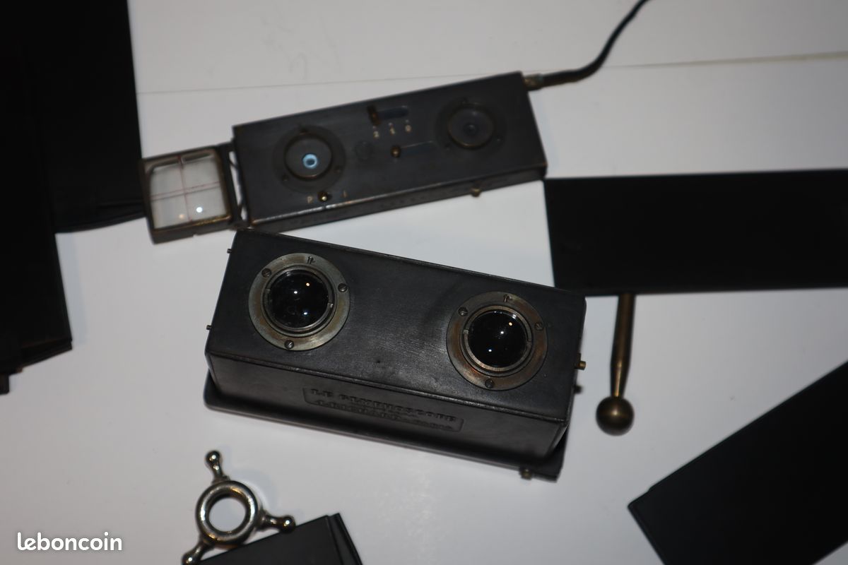 Appareil photo Stéréo Richard modèle Gliphoscope1905 - Catawiki