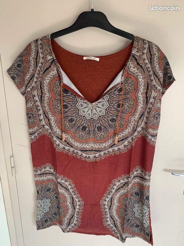 Haut été femme taille 38 Camaïeu Vêtements