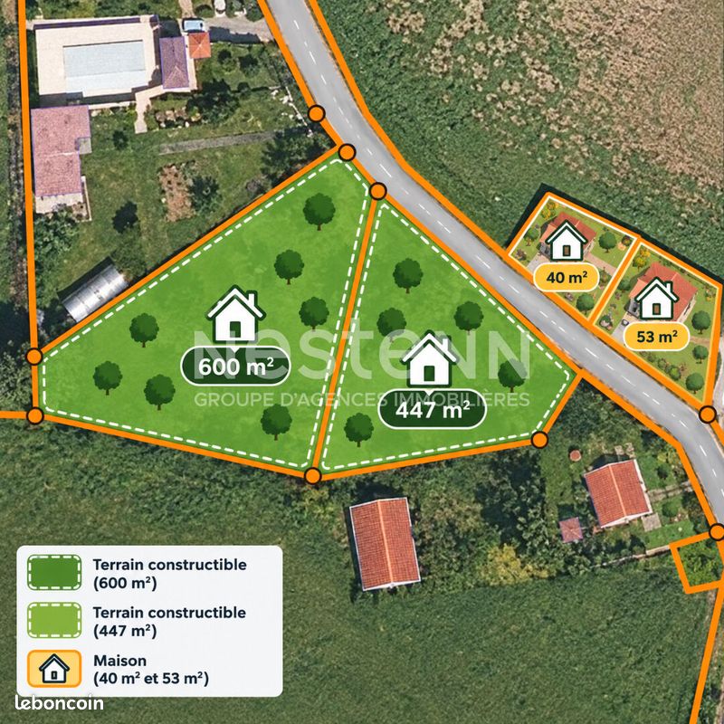 Terrain 5 pièces 93 m² · à Plaudren · 93 m² · 139 750 €
