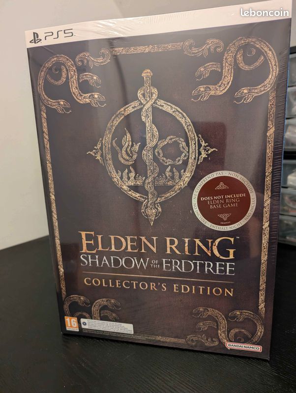 Coffret Collector Elden Ring Shadow Of The Erdtree - PS5 - Neuf Sous Blister