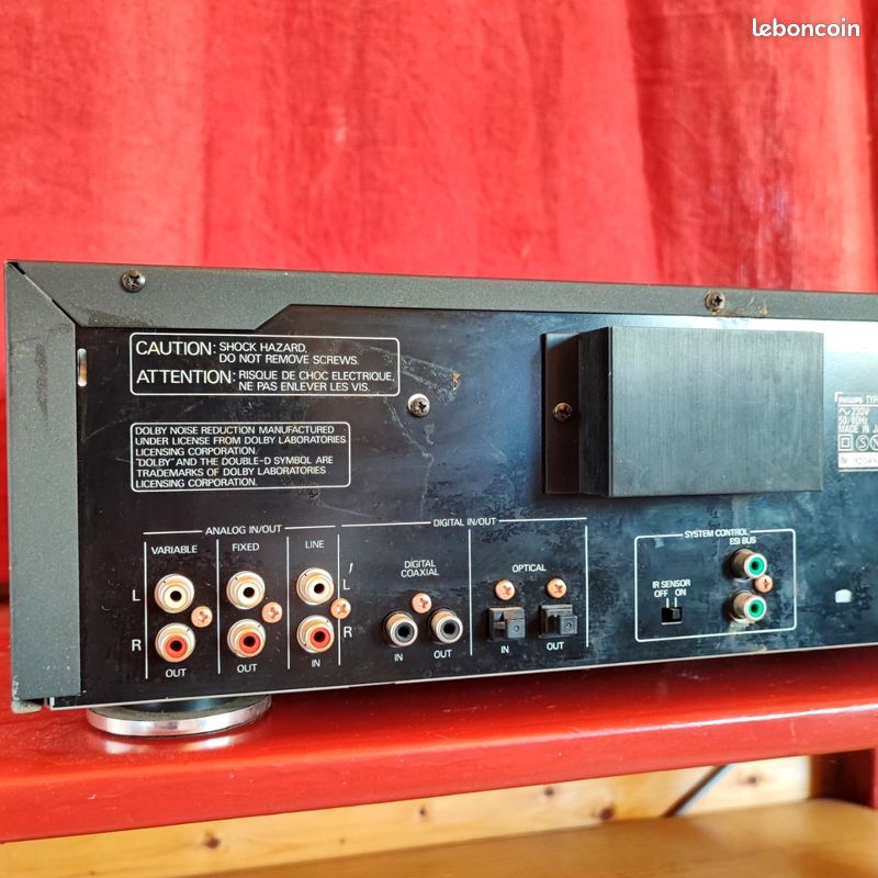 Lecteur Philips DCC 600 Complet En Boîte, Fonctionnel + 2 Cassettes DCC Pré-enregistrées