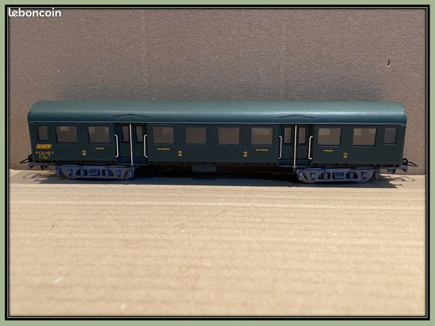 Voiture Voyageurs Jouef 2ème Classe Romilly 5102 - Échelle HO - NEUVE (n°1)