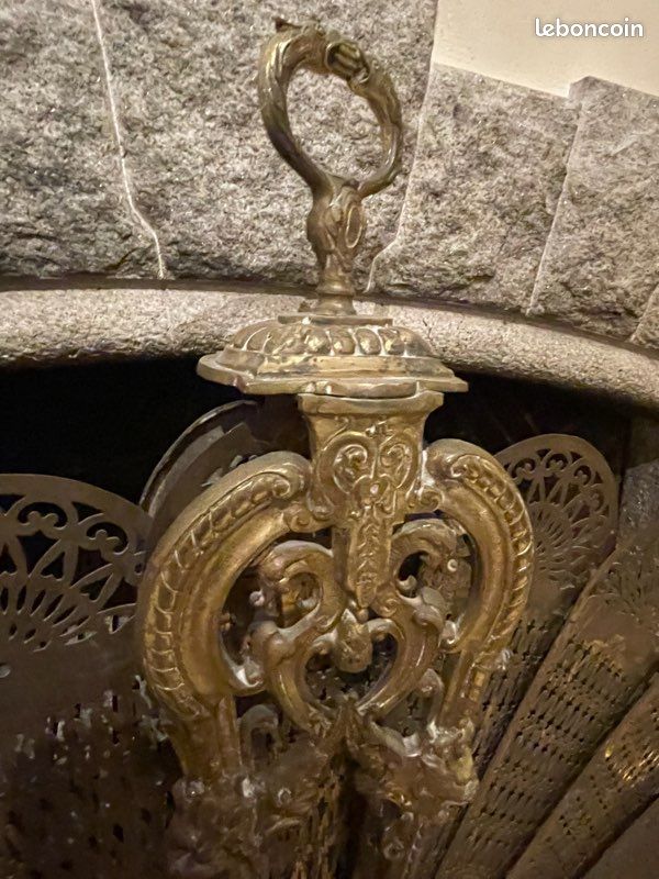 Pare feu éventail bronze (image 2)