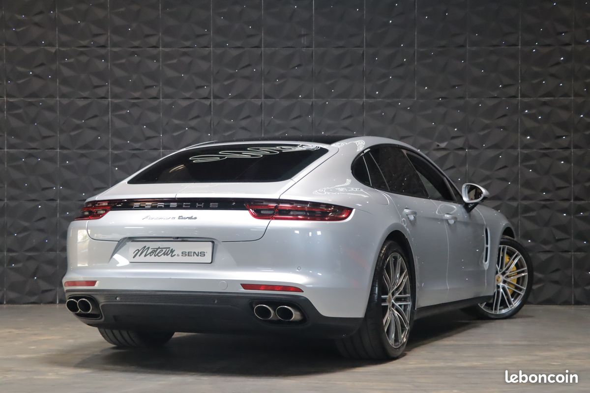 Porsche Panamera Turbo 550ch - Française - Toit Panoramique - Pack Chrono - PCCB - Echappement Sport - Caméra 360° - PDLS+ (image 2)