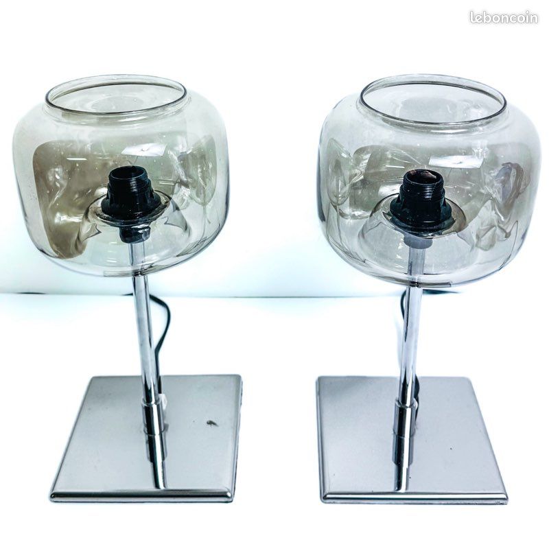 Paire de Lampe Gaëtano Sciolari (image 1)