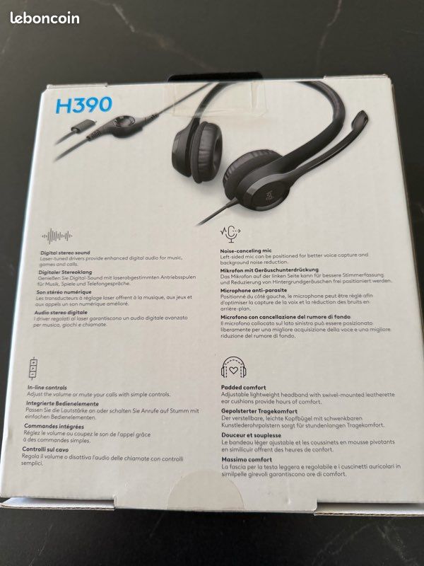 Casque Logitech H390 (image 2)