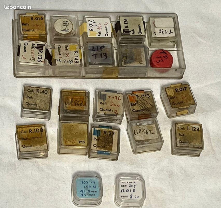 Lot De Pièces Détachées Pour Montre LIP T13 - Occasion - Pour Réparation Ou Restauration De Montres Vintage Françaises