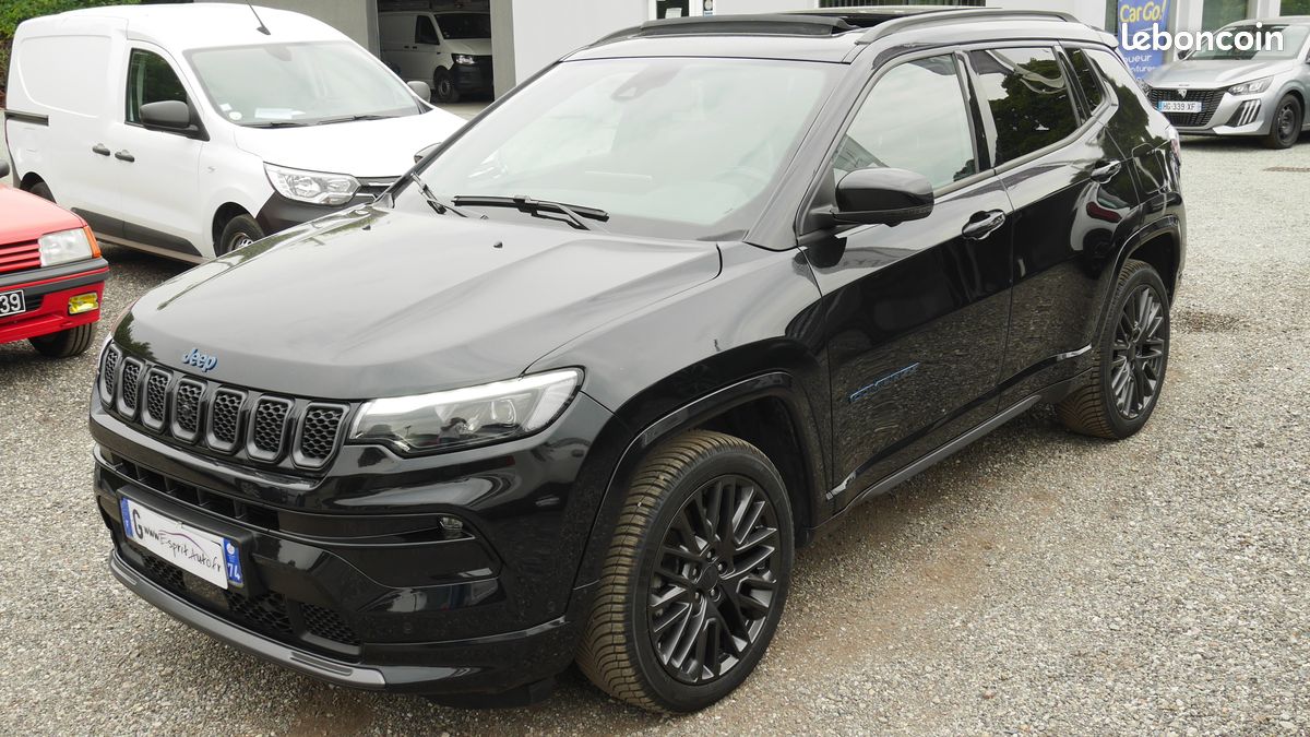 Jeep Compass 1.3 TURBO T4 240 PHEV 4x4 4XE S AT6 Toit ouvrant TO sièges chauff (image 1)