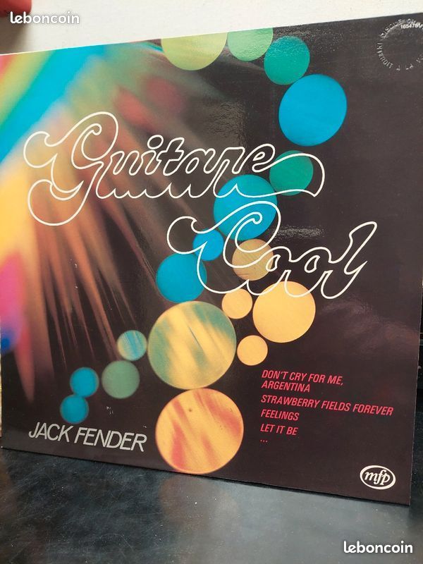 Vinyle Guitare Cool Jack Fender 1983 (image 1)
