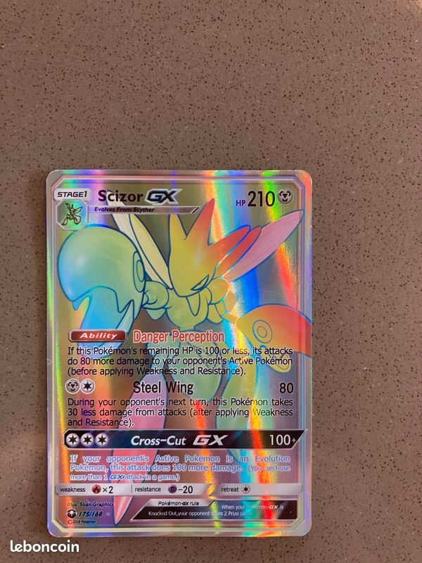 Vends carte Pokémon anglaise Scizor (GX) (image 1)
