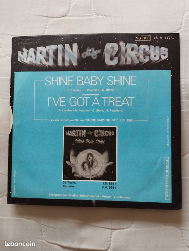 33 tours MARTIN disco CIRCUS (image 9)
