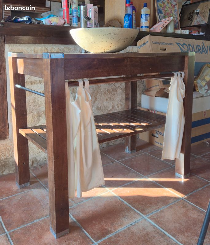 Meuble vasque + miroir (image 1)