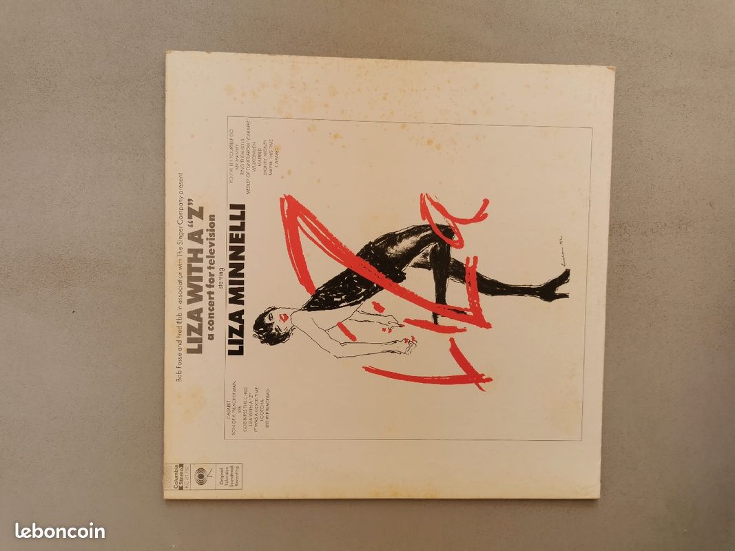 Vinyle Liza Minnelli Liza with a Z (image 1)