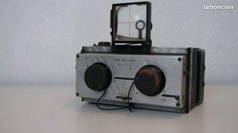 Appareil Photo Ancien Nil Melior N°713 – Objectif Eurygraphe Special F/4.5 – Format 6x13cm