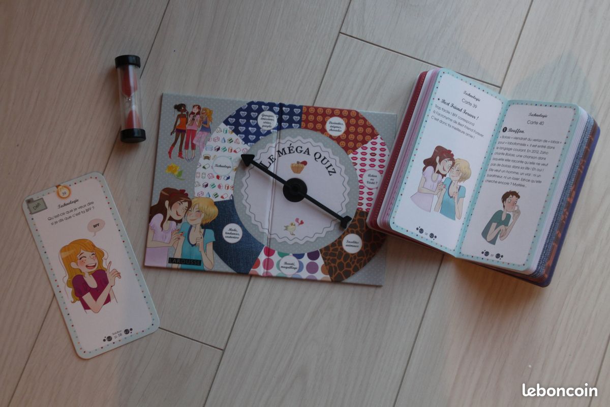 Jeu « Le Méga Quiz de ma soirée entre filles » Larousse – so257 (image 2)